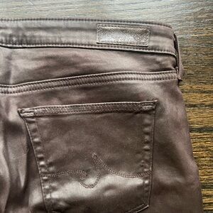 Adriano Goldschmied legging in chocolate brown